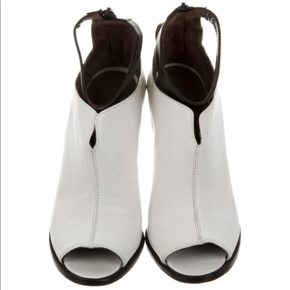TIBI NEW YORK "ABBIE"   Peep Toe  Booties Stiletto - Picture 2 of 6